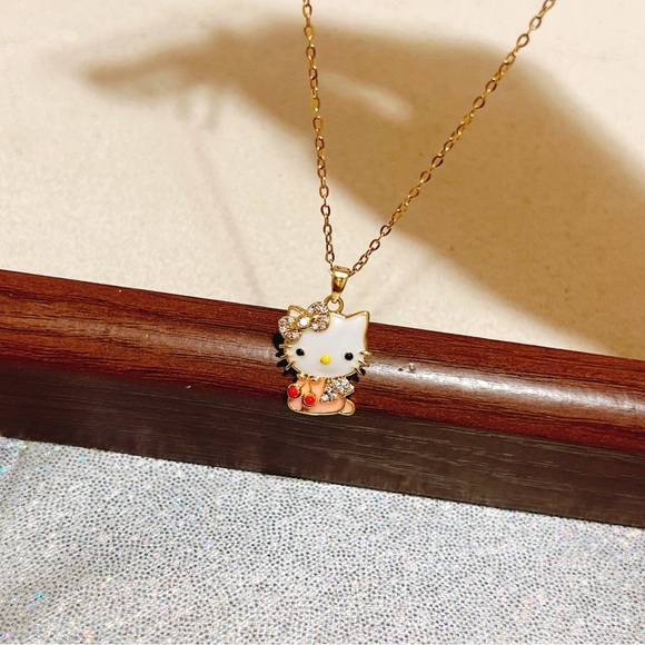 ✨ super cute hk necklsce🐱 - Picture 5 of 10